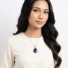 LOKET AMETHYST ASLI - NATURAL AMETHYST PENDANT