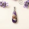 LOKET AMETHYST ASLI - NATURAL AMETHYST PENDANT