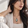LOKET LABRADORITE  BATU ASLI - NATURAL LABRADORITE PENDANT