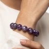 GELANG AMETHYST BATU ASLI - NATURAL AMETHYST BRACELET